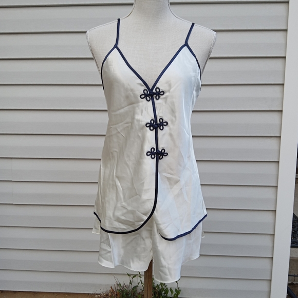 NWT Vintage 2-piece Lingerie set, Asian Style. Elastic Shorts. Multiple sizes - Picture 3 of 6